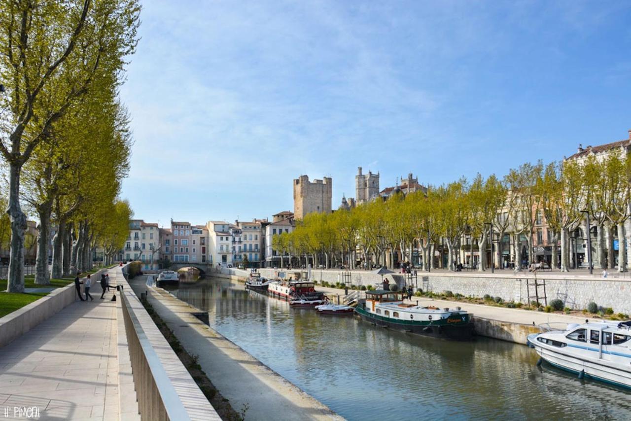 L'Esplanade, Appartement En Centre-Ville Au Calme Puisserguier ภายนอก รูปภาพ