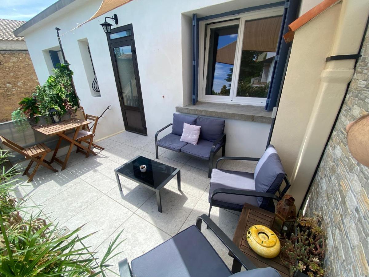 L'Esplanade, Appartement En Centre-Ville Au Calme Puisserguier ภายนอก รูปภาพ
